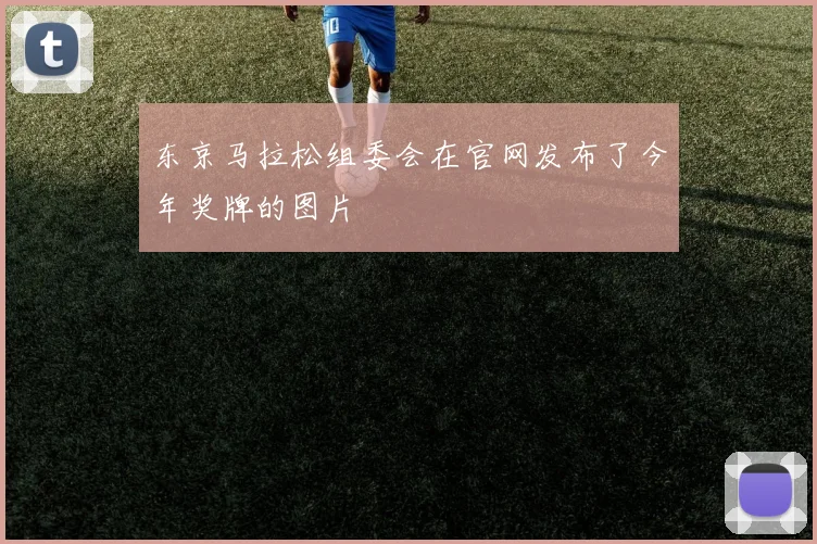 东京马拉松组委会在官网发布了今年奖牌的图片