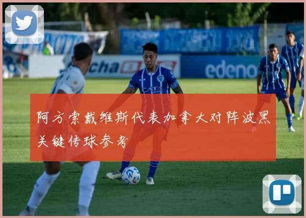 阿方索戴维斯代表加拿大对阵波黑关键传球参考